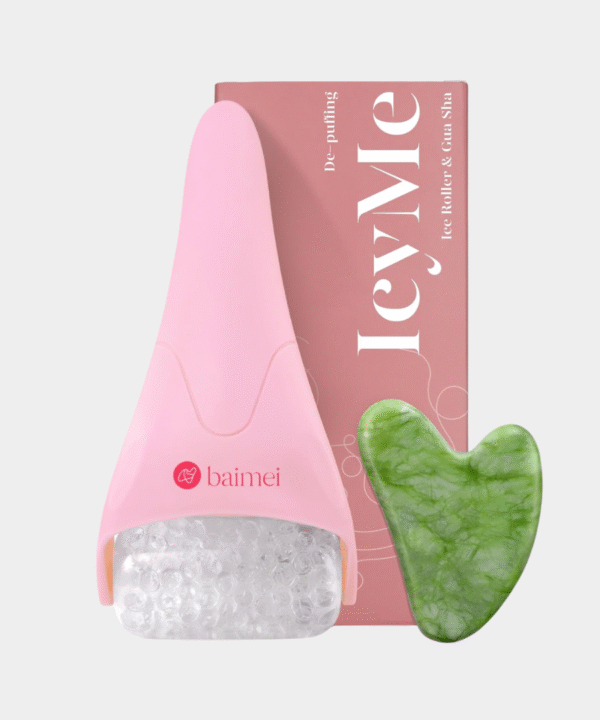 BAIMEI IcyMe Ice Roller for Face and Gua Sha Facial Tool Set