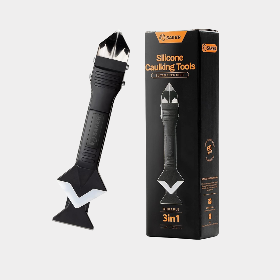 Saker Silicone Caulking Tools-3 in 1 Sealant Finishing Tool