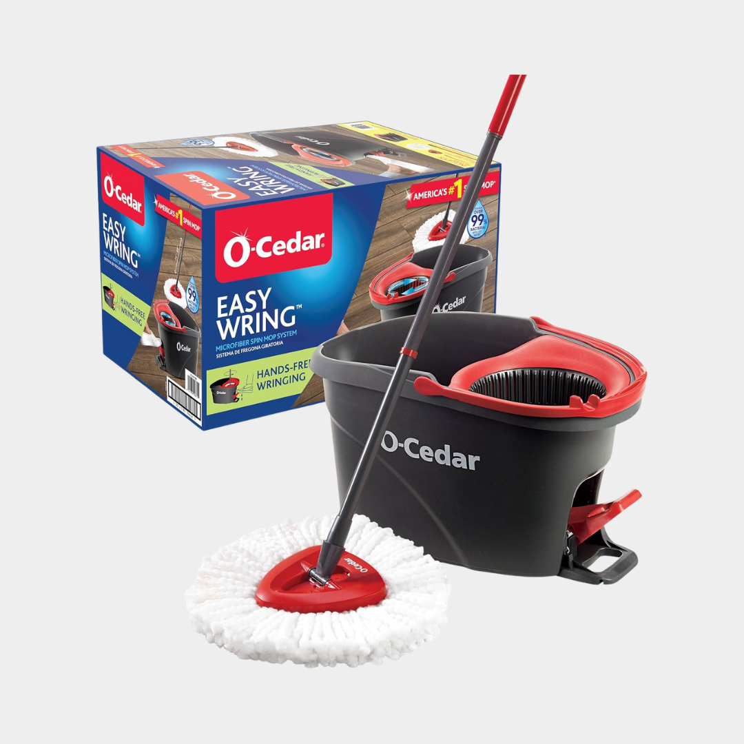 O-Cedar EasyWring Microfiber Spin Mop