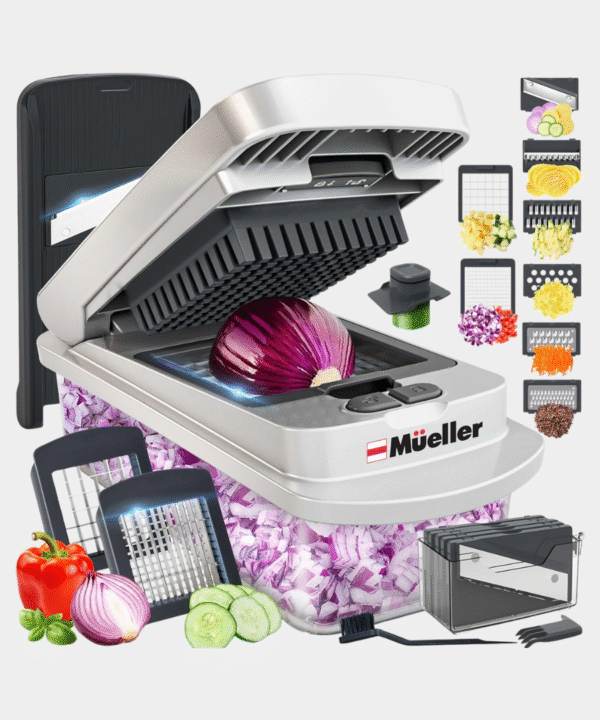 Mueller Pro-Series 10-in-1, 8 Blade Vegetable Chopper