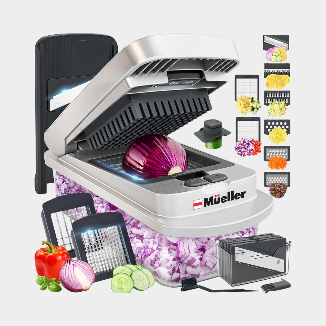 Mueller Pro-Series 10-in-1, 8 Blade Vegetable Chopper