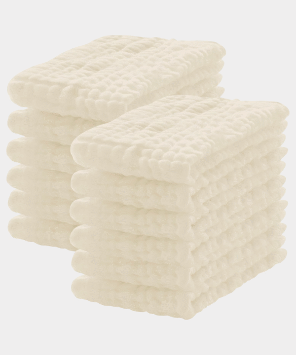 12 Pack Muslin Burp Cloths,Baby Burping Cloth