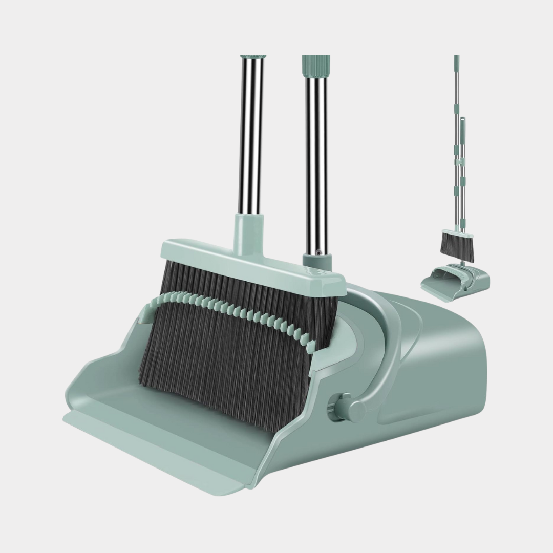 kelamayi Upgrade Broom and Dustpan Set