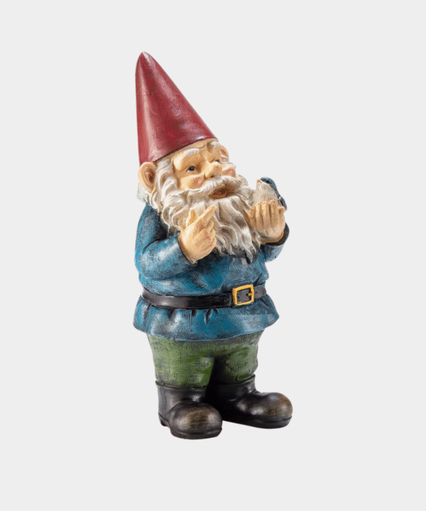Alpine Corporation 12" Tall Outdoor Garden Gnome