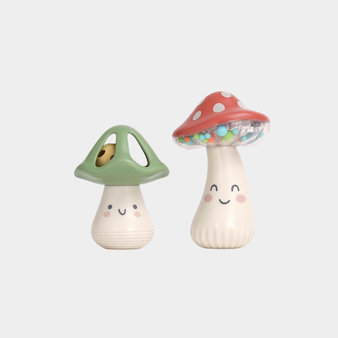 Itzy Ritzy Mini Maracas Musical Rattle Toy – Sensory Baby Toy