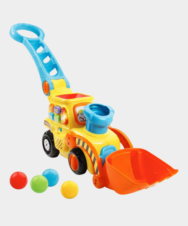 VTech Pop-a-Balls Push and Pop Bulldozer