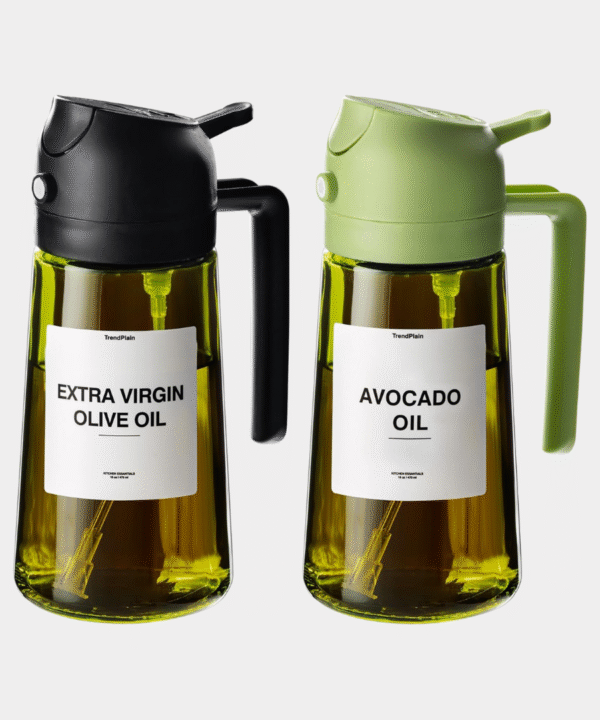 TrendPlain 16oz/470ml Glass Olive Oil Sprayer for Cooking